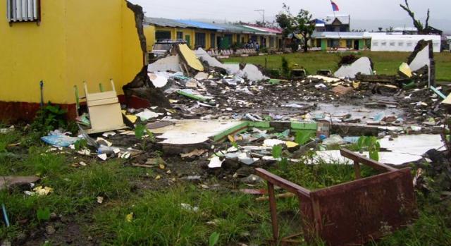 Khu vực dân cư ven biển của Philippines - khu vực nguy hiểm trong mùa mưa bão